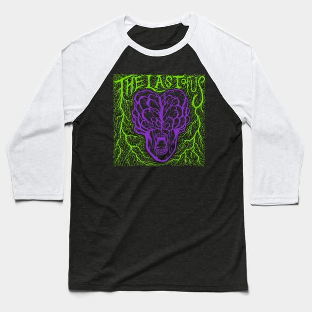 The last of us - Metal Band style - toxic slime mold version Baseball T-Shirt by bangart